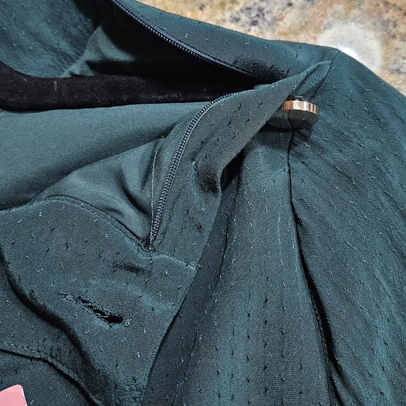 Mauve Mock Neck Midi Dress NWT - Picture 7 of 7